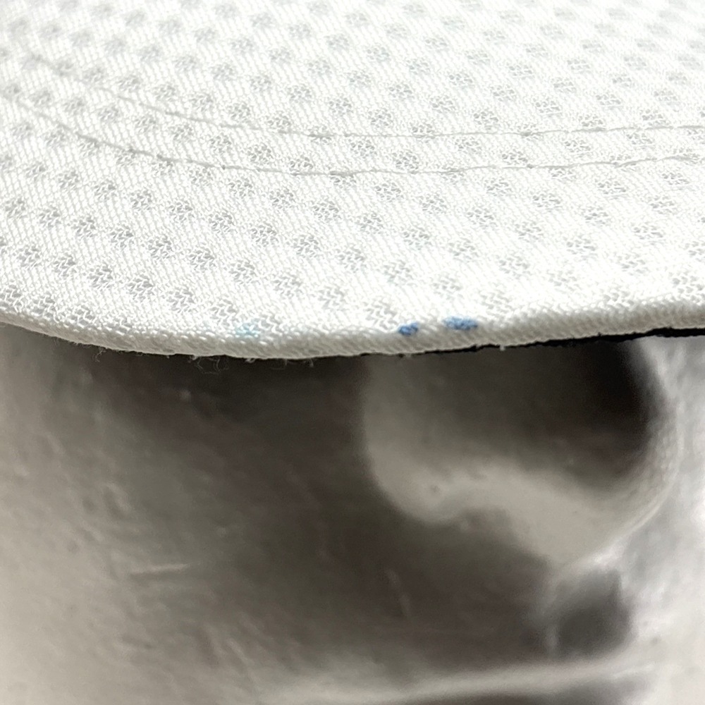 VTG Nike Hat Cap 90s Tailwind‎ Panel White Running Mesh Men Strap Back - Picture 4 of 8